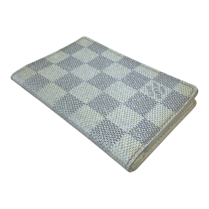 Louis Vuitton Pocket Organiser Azur Damier Leather - Lux Central