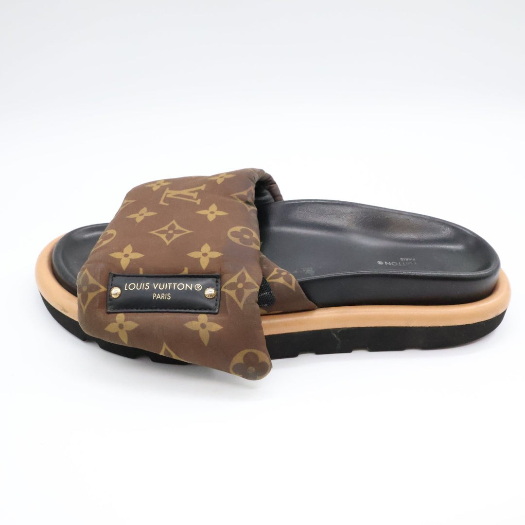 Louis Vuitton Pool Pillow Slides Brown Monogram UK 5 / EU 38 - Lux Central