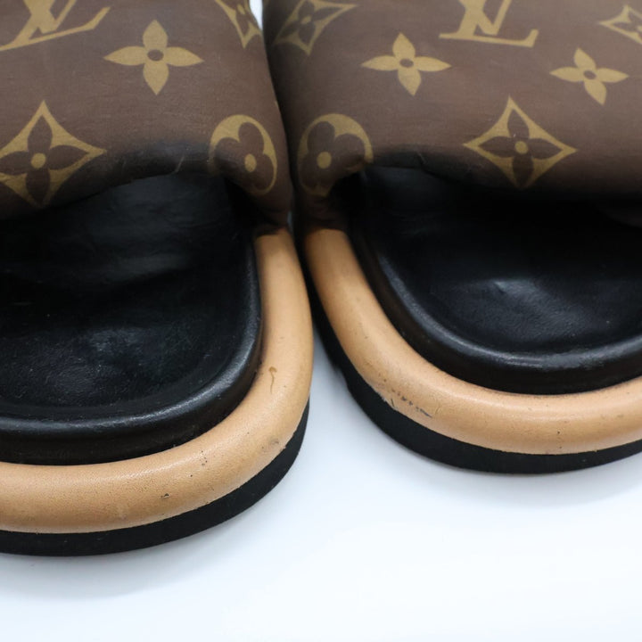 Louis Vuitton Pool Pillow Slides Brown Monogram UK 5 / EU 38 - Lux Central