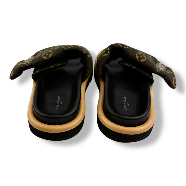 Louis Vuitton Pool Pillow Slides Brown Monogram UK 6 / EU 39 - Lux Central