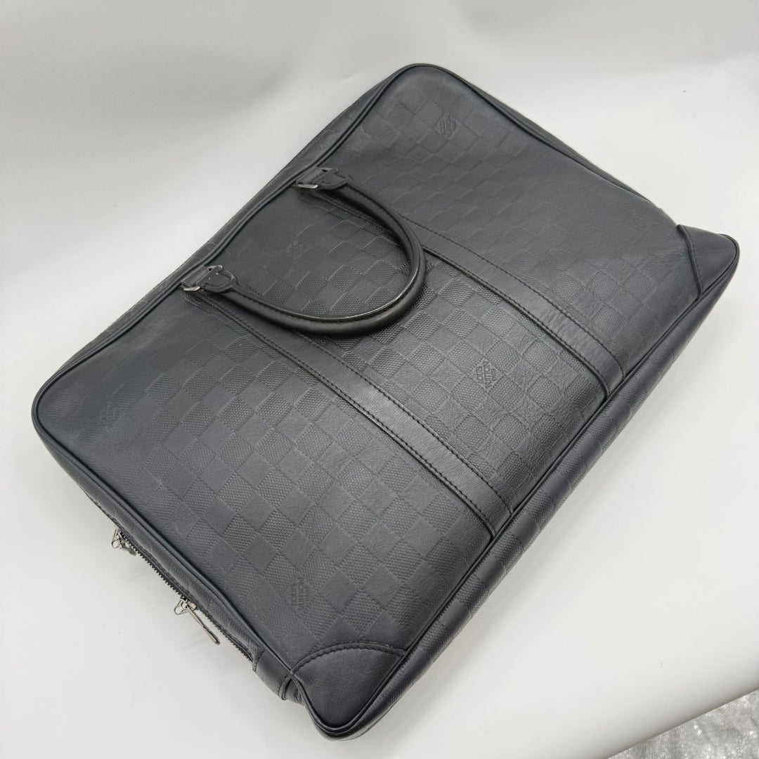 Louis Vuitton Port Documents Voyage Business Bag Infini Leather - Lux Central