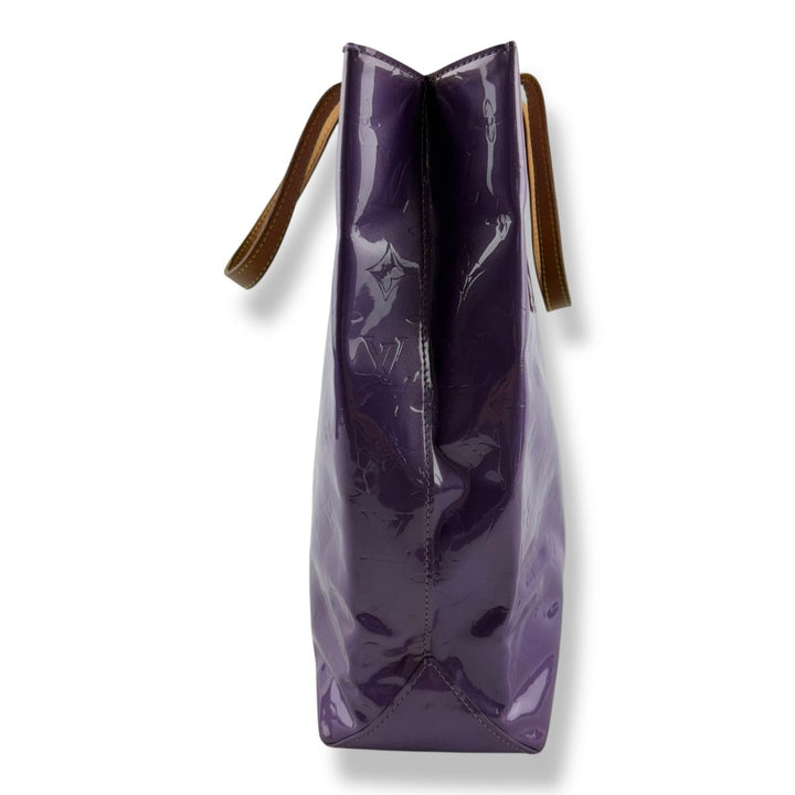Louis Vuitton Purple Vernis Reade MM Tote Handbag - Lux Central