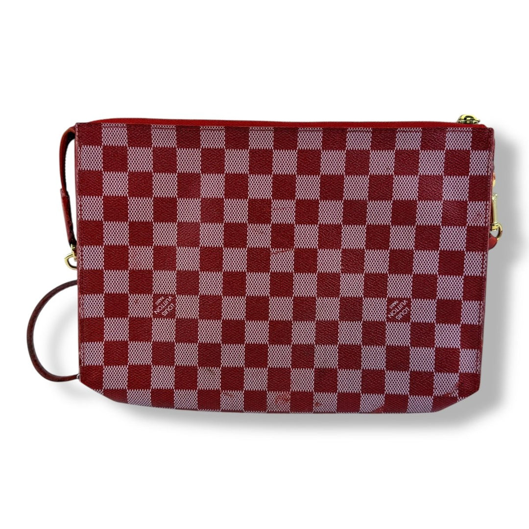 Louis Vuitton Red Damier Module Crossbody Handbag - Lux Central