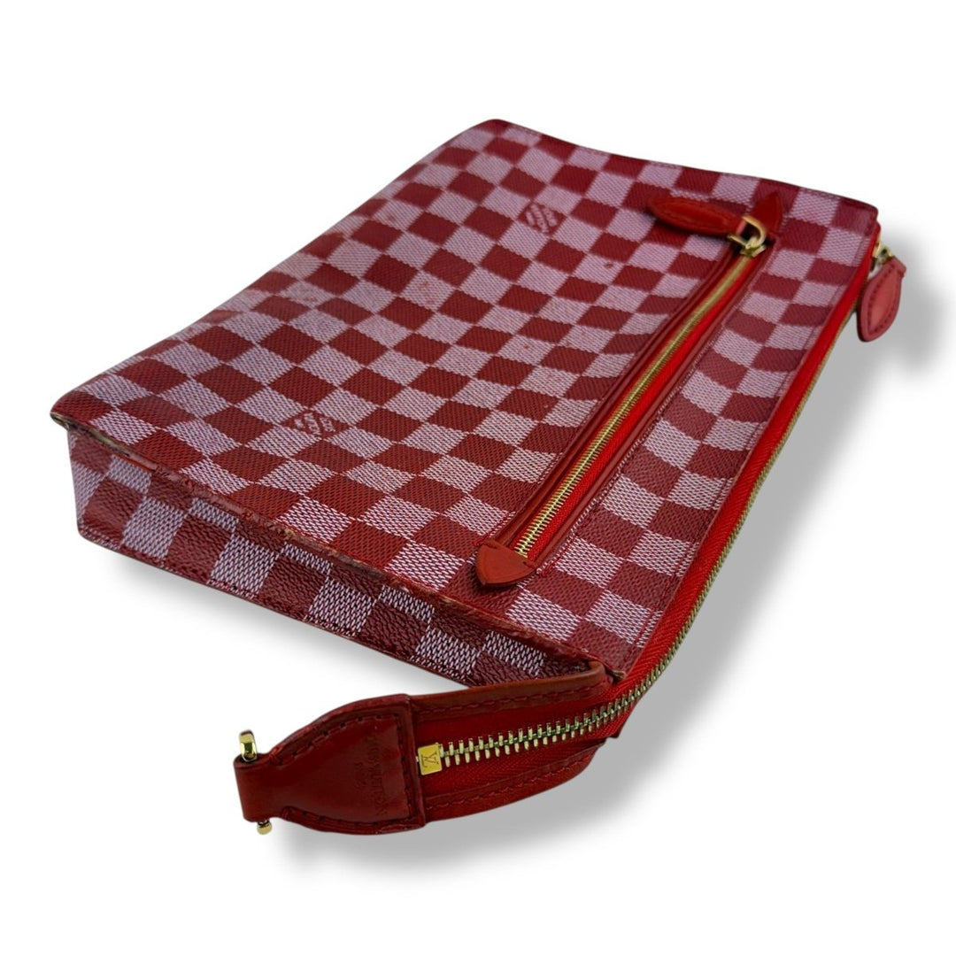 Louis Vuitton Red Damier Module Crossbody Handbag - Lux Central