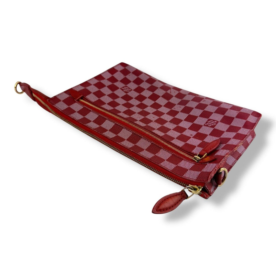 Louis Vuitton Red Damier Module Crossbody Handbag - Lux Central