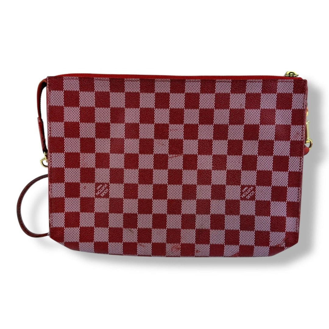 Louis Vuitton Red Damier Module Crossbody Handbag - Lux Central
