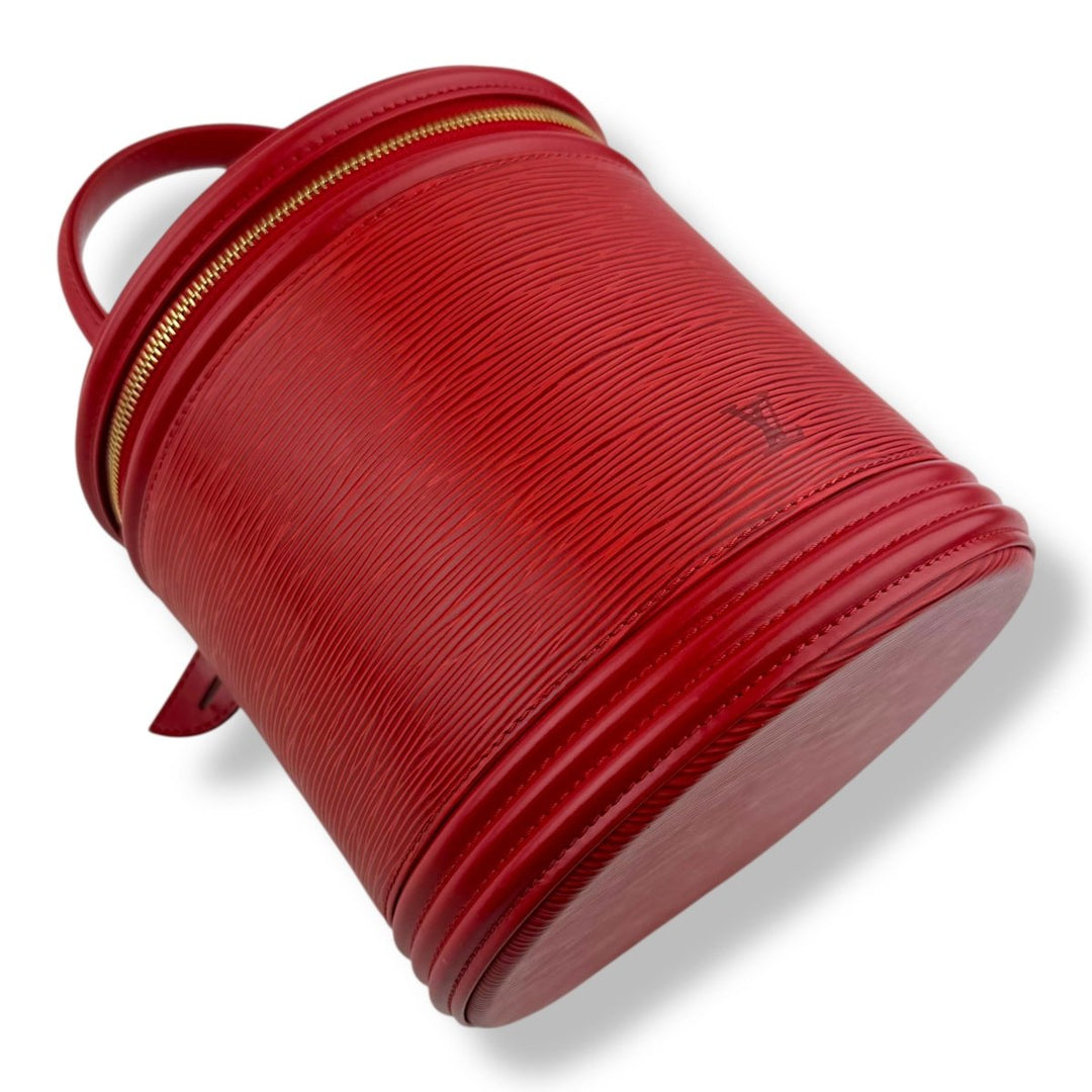 Louis Vuitton Red Epi Leather Cannes Handbag - Lux Central