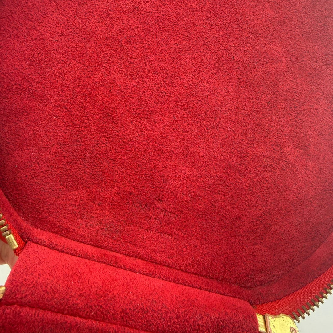 Louis Vuitton Red Epi Leather Cannes Handbag - Lux Central