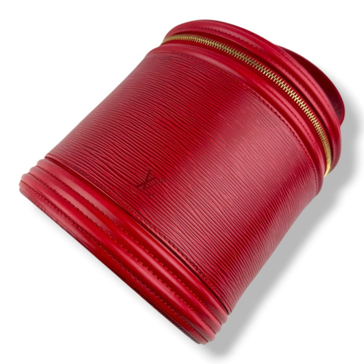 Louis Vuitton Red Epi Leather Cannes Handbag - Lux Central