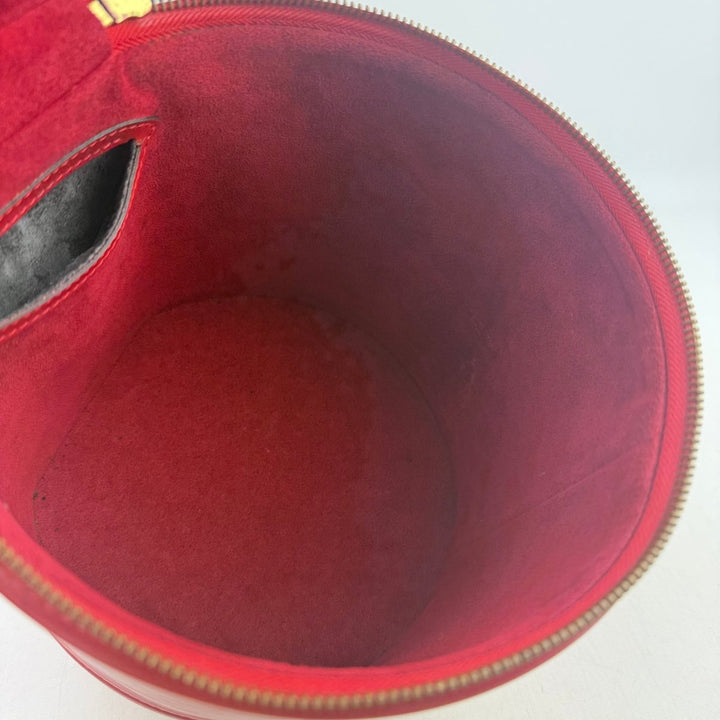 Louis Vuitton Red Epi Leather Cannes Handbag - Lux Central