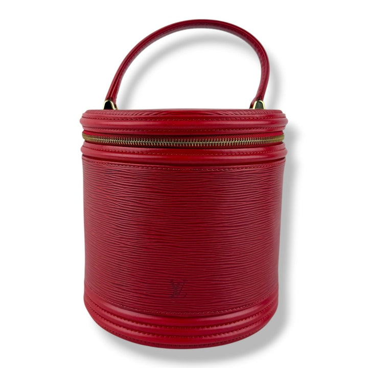 Louis Vuitton Red Epi Leather Cannes Handbag - Lux Central