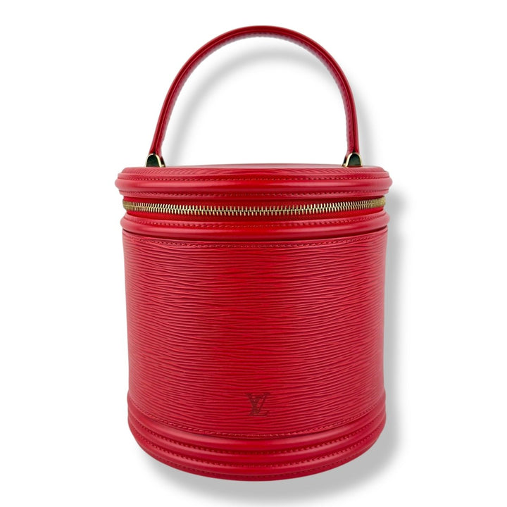 Louis Vuitton Red Epi Leather Cannes Handbag - Lux Central