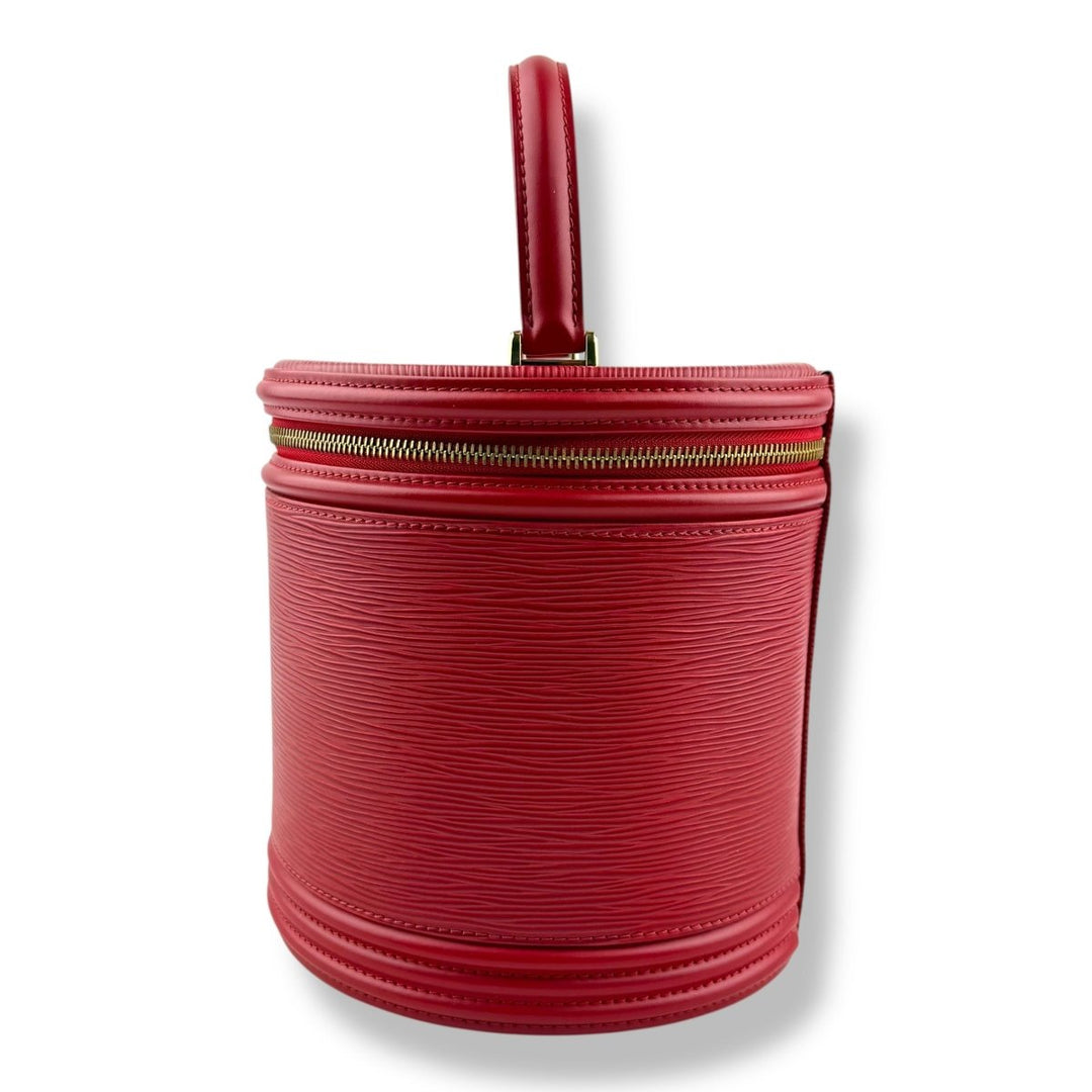 Louis Vuitton Red Epi Leather Cannes Handbag - Lux Central
