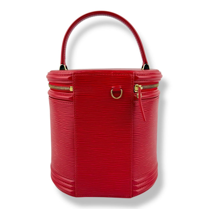 Louis Vuitton Red Epi Leather Cannes Handbag - Lux Central