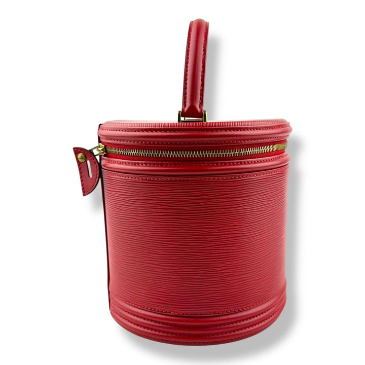 Louis Vuitton Red Epi Leather Cannes Handbag - Lux Central