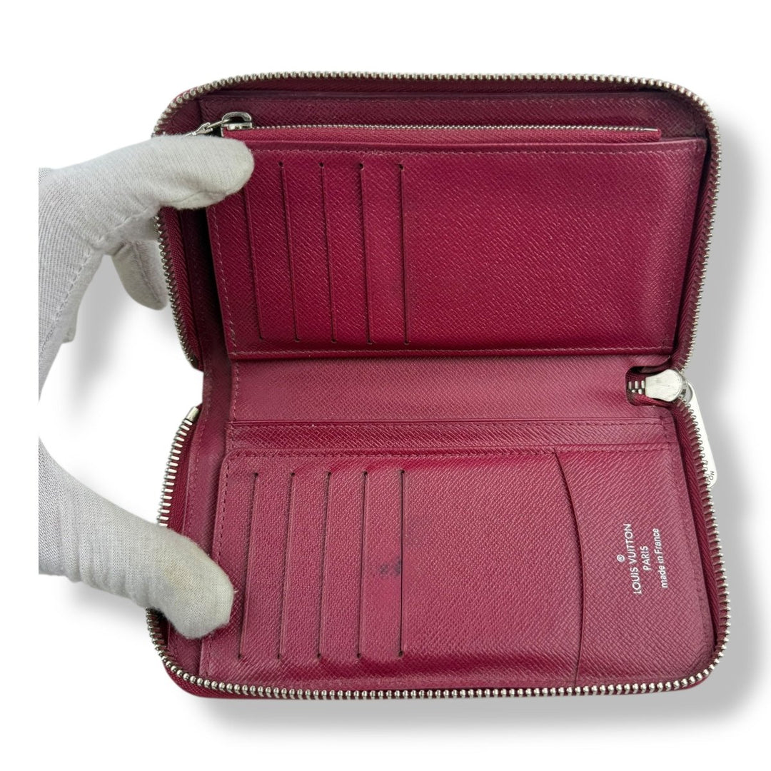 Louis Vuitton Red Epi Zippy Purse - Lux Central