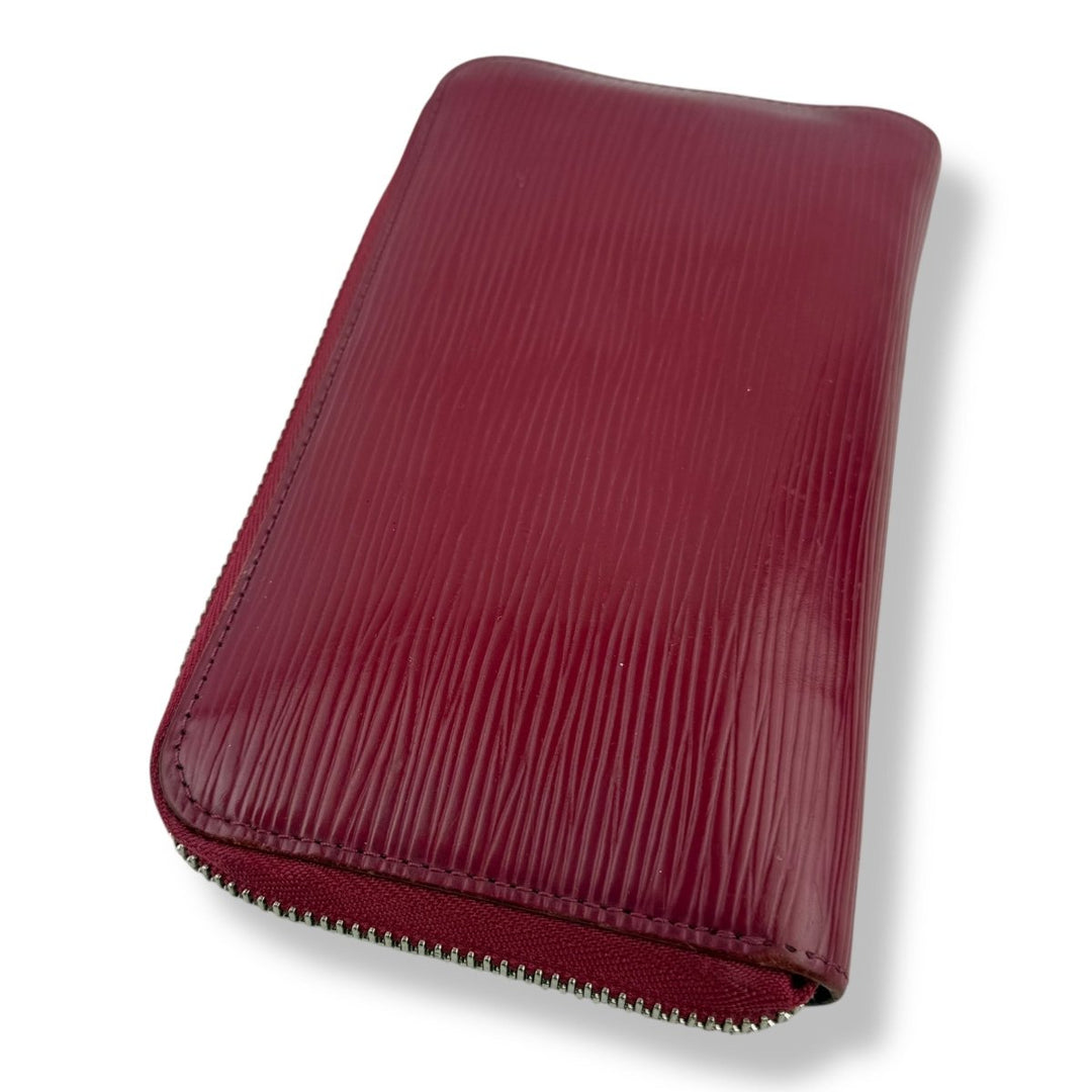 Louis Vuitton Red Epi Zippy Purse - Lux Central