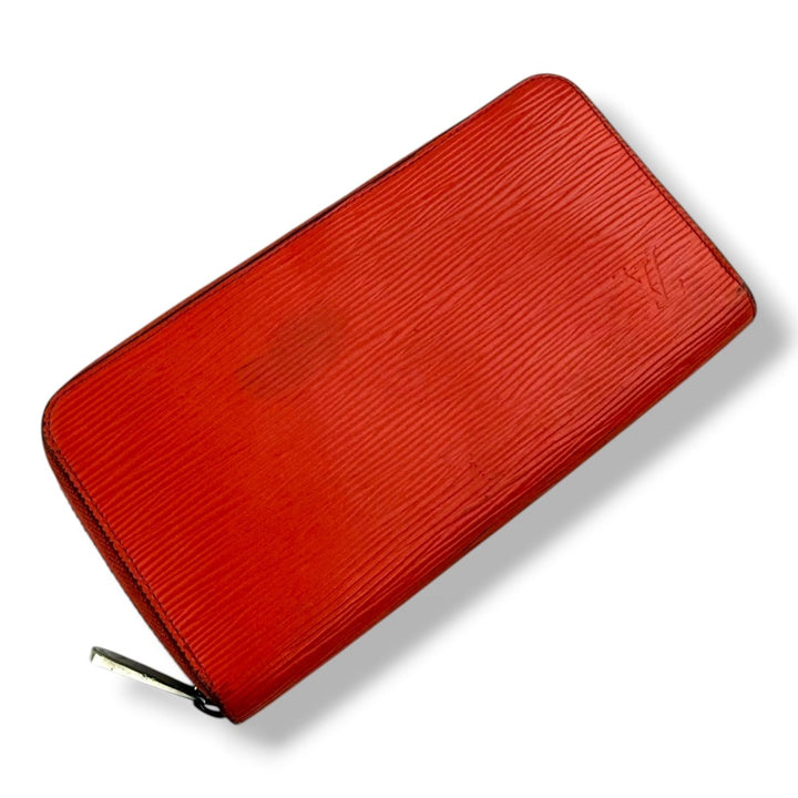 Louis Vuitton Red Epi Zippy Purse - Lux Central