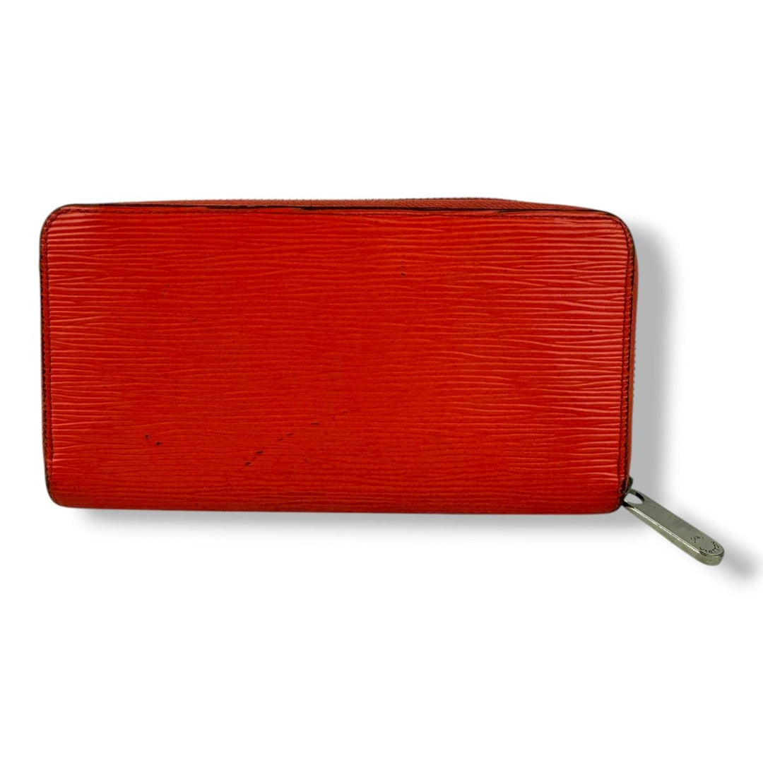 Louis Vuitton Red Epi Zippy Purse - Lux Central