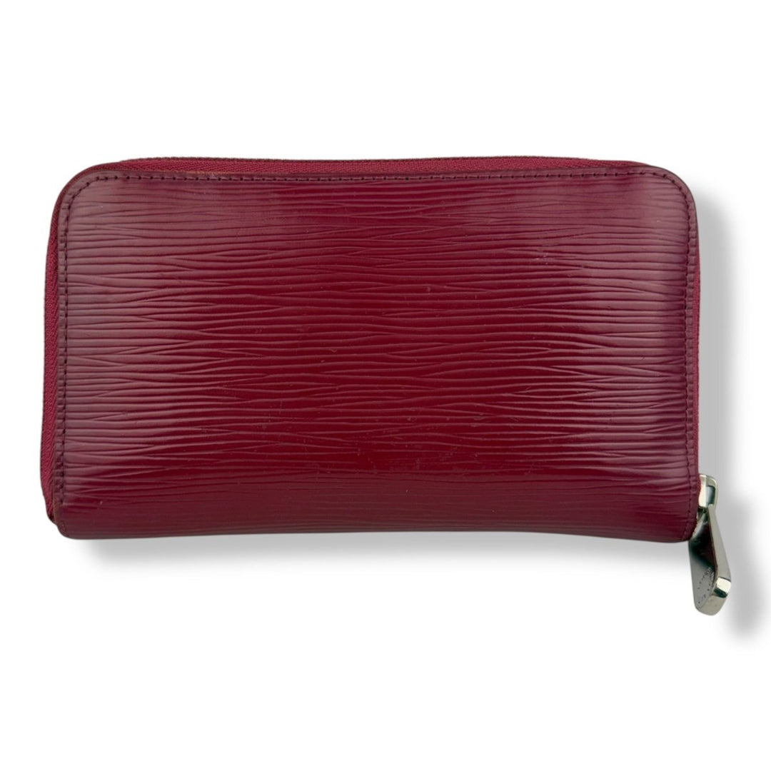 Louis Vuitton Red Epi Zippy Purse - Lux Central
