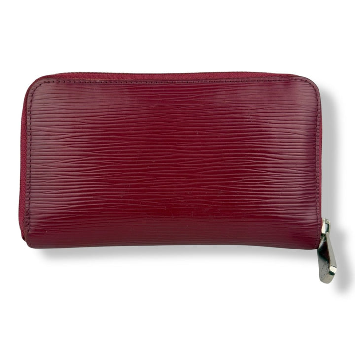 Louis Vuitton Red Epi Zippy Purse - Lux Central