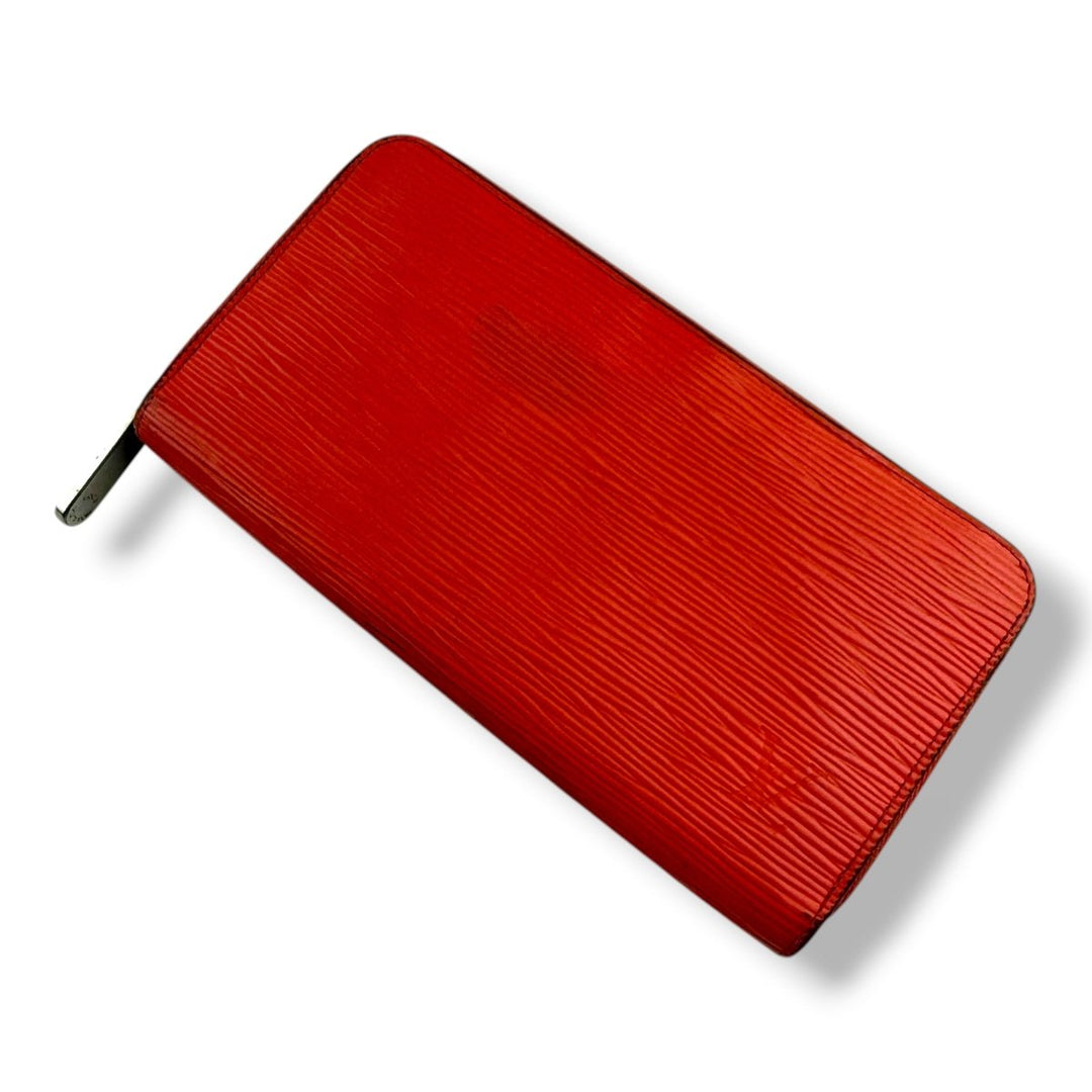 Louis Vuitton Red Epi Zippy Purse - Lux Central