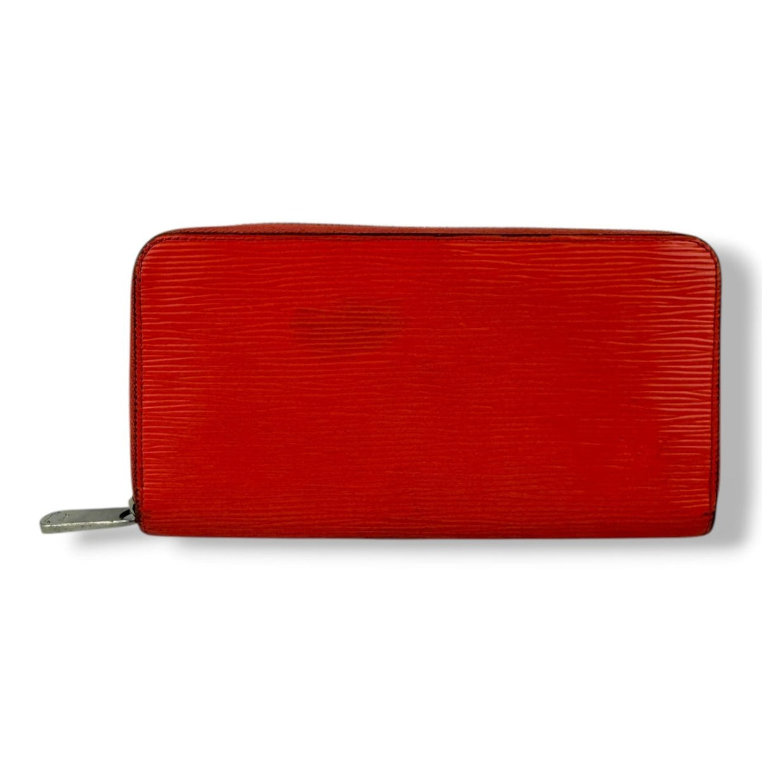 Louis Vuitton Red Epi Zippy Purse - Lux Central