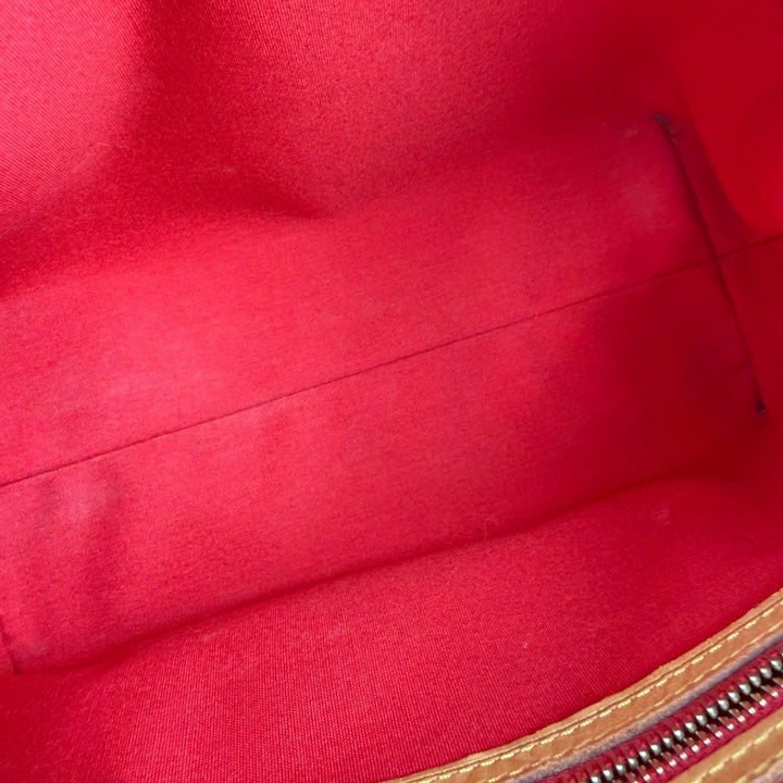 Louis Vuitton Red Vernis Reade Patent Leather Tote Bag - Lux Central