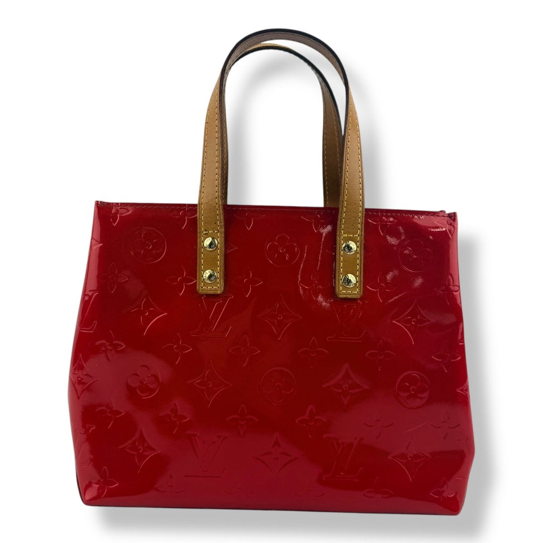 Louis Vuitton Red Vernis Reade PM Tote - Lux Central