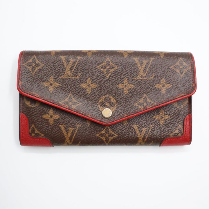 Louis Vuitton Retiro Brown Monogram Femme Wallet - Lux Central