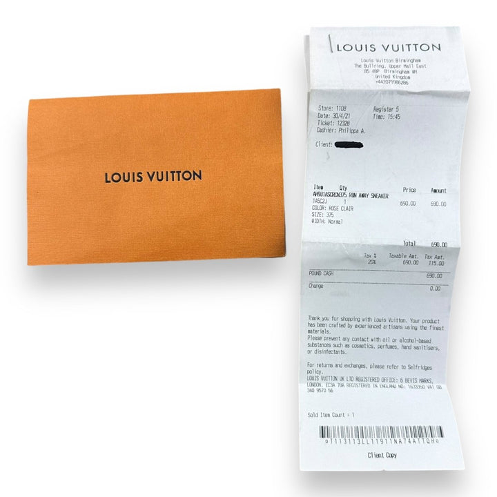 Louis Vuitton Run Away Pink UK 4.5 / EU 37.5 - Lux Central