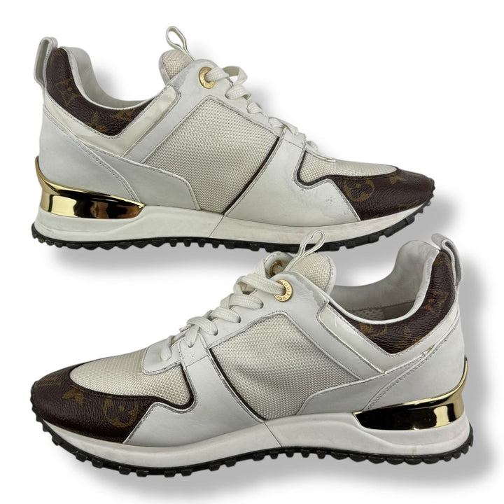 Louis Vuitton Run Away White/Brown UK 4.5 / EU 37.5 - Lux Central