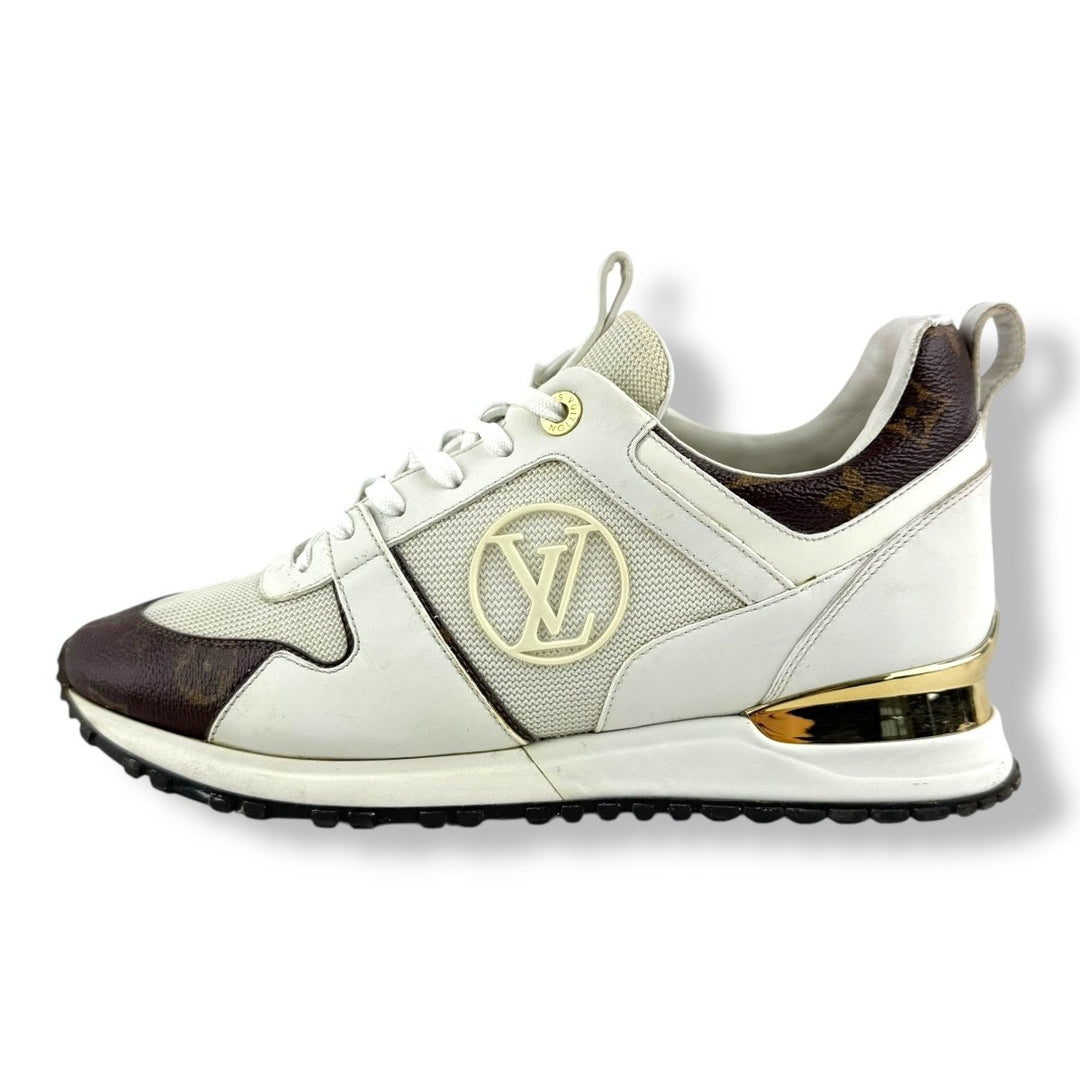Louis Vuitton Run Away White/Brown UK 6.5 / EU 39.5 - Lux Central