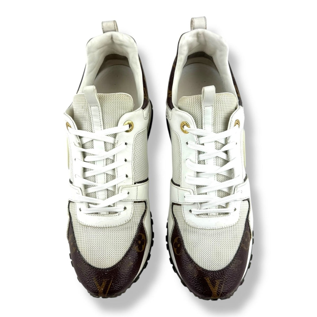 Louis Vuitton Run Away White/Brown UK 6.5 / EU 39.5 - Lux Central