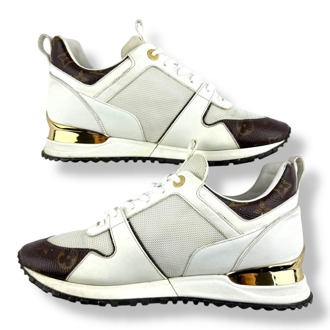 Louis Vuitton Run Away White/Brown UK 6.5 / EU 39.5 - Lux Central