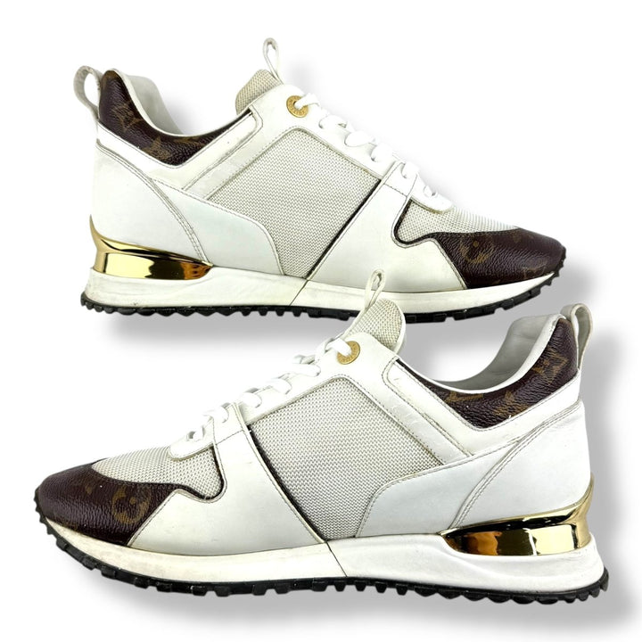 Louis Vuitton Run Away White/Brown UK 6.5 / EU 39.5 - Lux Central