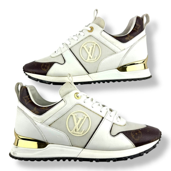 Louis Vuitton Run Away White/Brown UK 6.5 / EU 39.5 - Lux Central