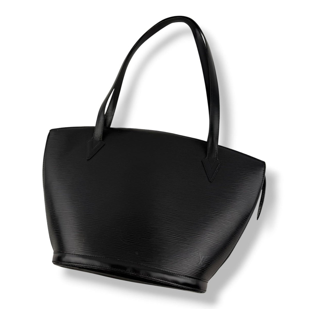 Louis Vuitton Saint Jacques Black Epi Leather Handbag - Lux Central