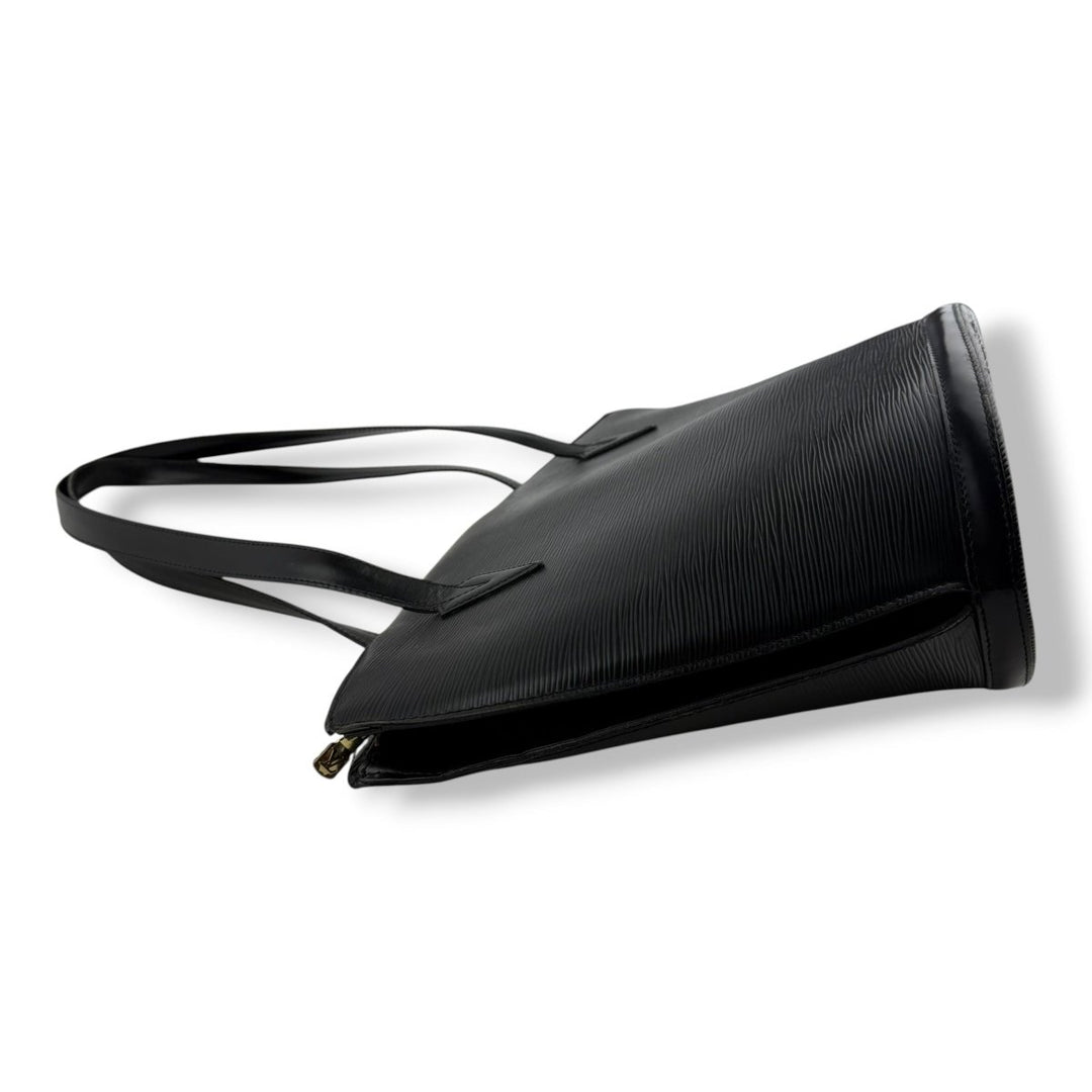 Louis Vuitton Saint Jacques Black Epi Leather Handbag - Lux Central