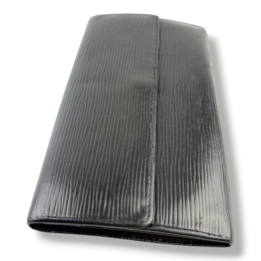 Louis Vuitton Sarah Black Epi Leather Femme Wallet - Lux Central