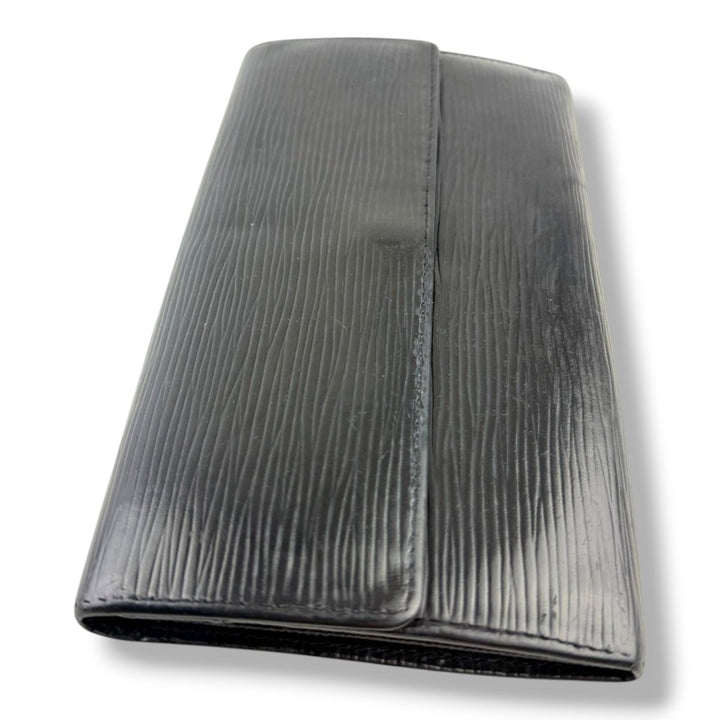 Louis Vuitton Sarah Black Epi Leather Femme Wallet - Lux Central
