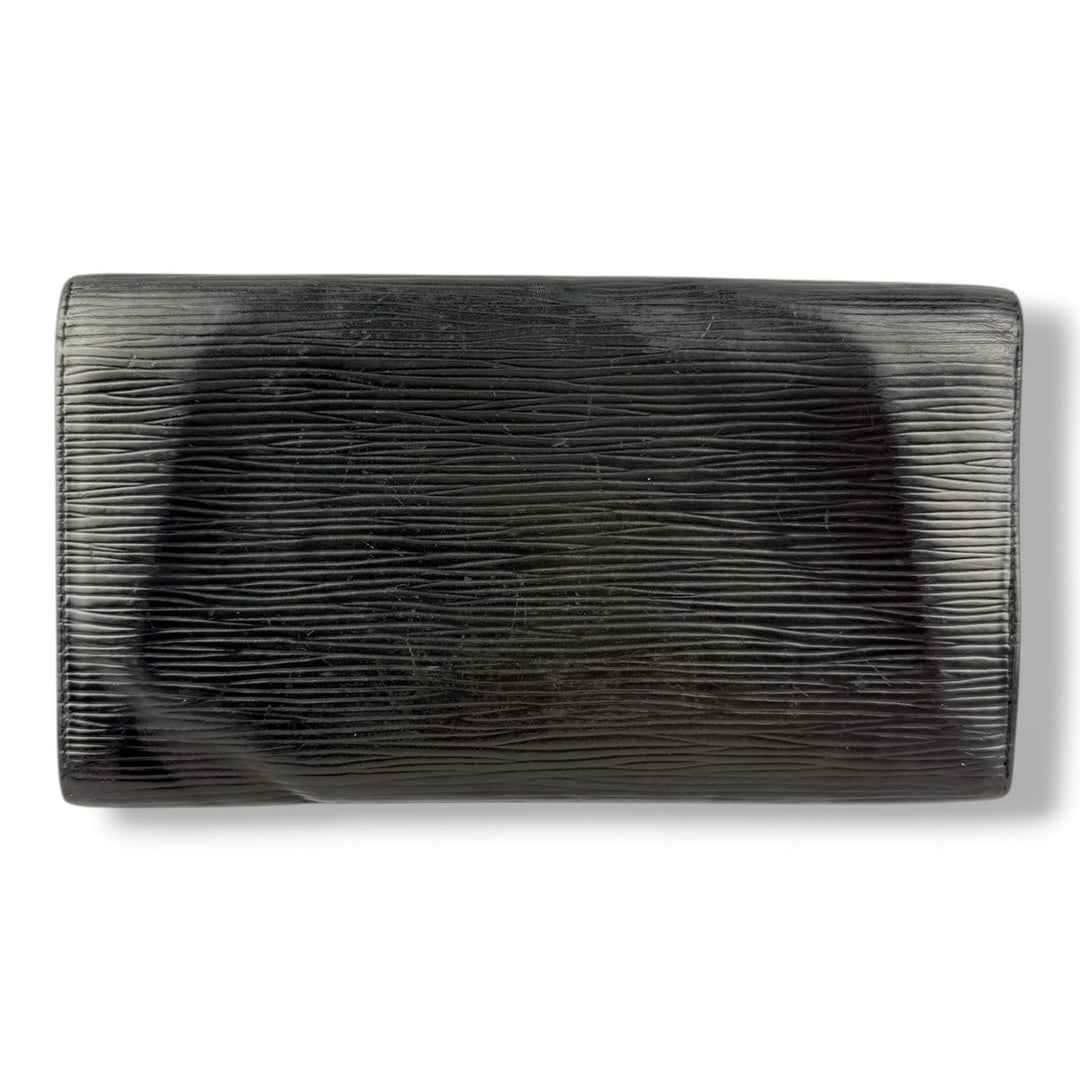 Louis Vuitton Sarah Black Epi Leather Femme Wallet - Lux Central