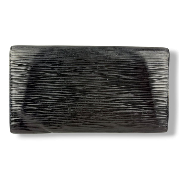Louis Vuitton Sarah Black Epi Leather Femme Wallet - Lux Central