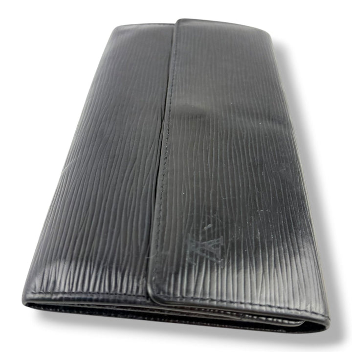 Louis Vuitton Sarah Black Epi Leather Femme Wallet - Lux Central
