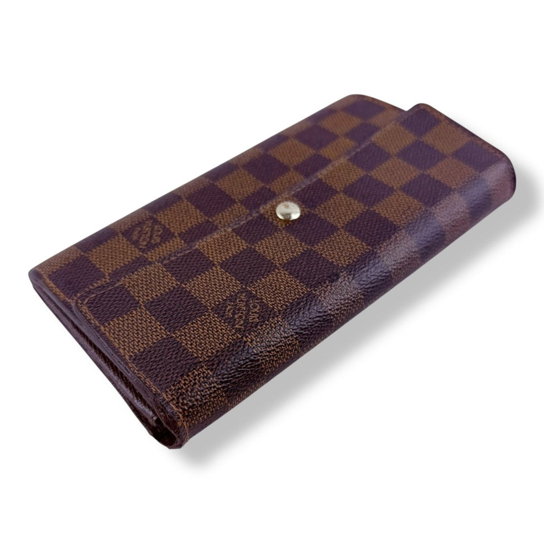 Louis Vuitton Sarah Brown Damier Femme Wallet - Lux Central