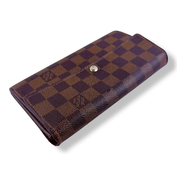 Louis Vuitton Sarah Brown Damier Femme Wallet - Lux Central