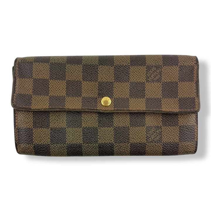 Louis Vuitton Sarah Brown Damier Femme Wallet - Lux Central