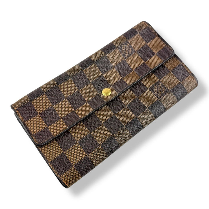 Louis Vuitton Sarah Brown Damier Femme Wallet - Lux Central