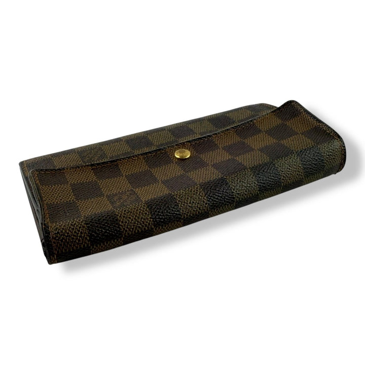 Louis Vuitton Sarah Brown Damier Femme Wallet - Lux Central