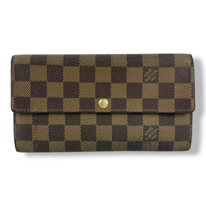 Louis Vuitton Sarah Brown Damier Femme Wallet - Lux Central